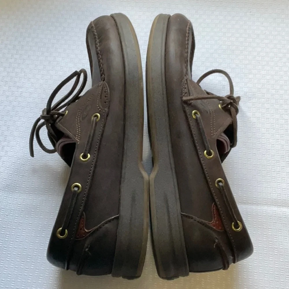 Dexter USA Size 10.5 M Men's Dark Brown Boat Shoes